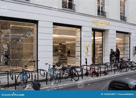 st laurent stores in paris.